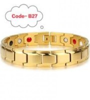 vn Titanium Gloden Bracelet